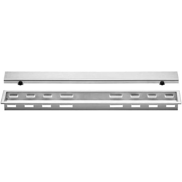 Brushed S. S. Grate