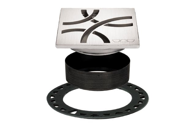 Brushed Stainless Steel Curve...