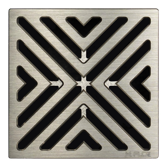 X FACTOR BRUSHED NICKEL GRATE