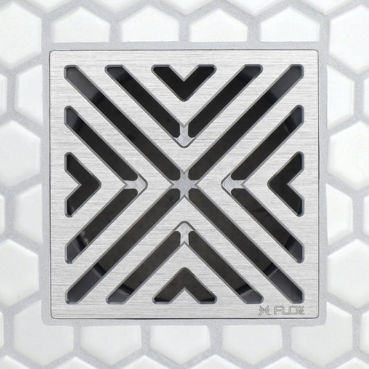 X FACTOR BRUSHED CHROME GRATE XF-BC