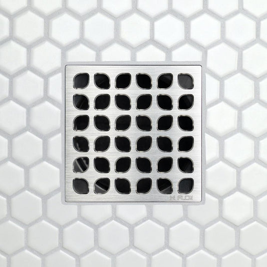 MODERN RETRO BRUSHED CHROME GRATE MR-BC