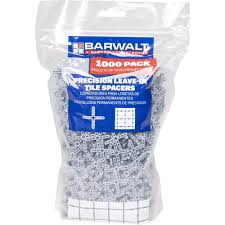 Barwalt 1/8" Precision Leave - In Tile Spacers 1000 pk.