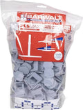 Barwalt 1/8" PLS Heavy - Duty Spacer Bases 200 pk.
