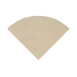 9" Beige Marble Corner Shelf