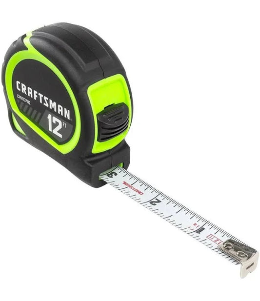 Craftsman 12' High Visibility Ta