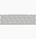 Guru Brushed Cross Niche Shelf-IMU0401