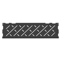 Guru Dark Cross Niche Shelf-IMU0402