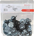 Guru Screws And Washers 100 pcs.-IGU6018
