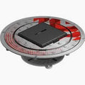 Guru Square Drain Connector Kit PVC-ICU3011