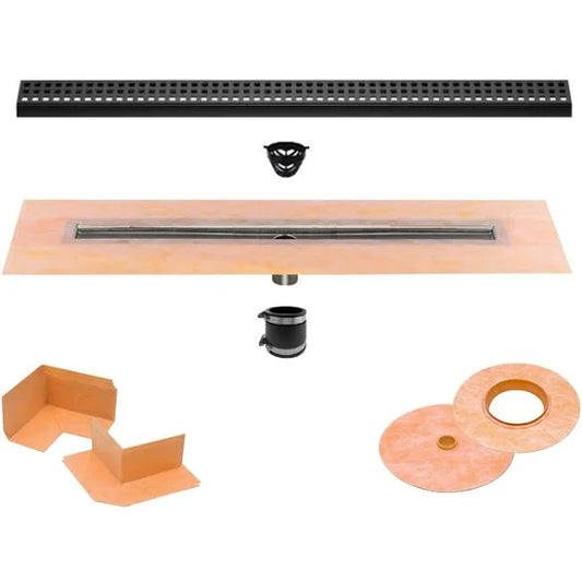 Linear drain channel body