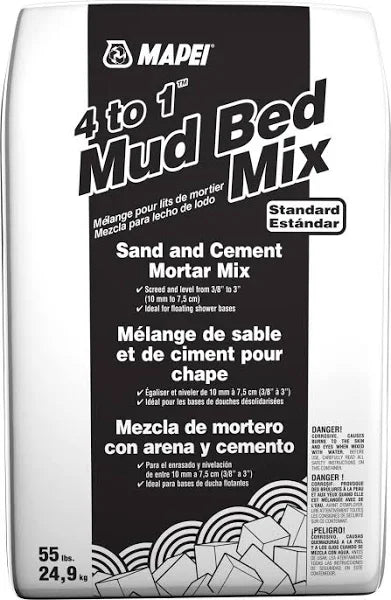 Mapei 4-in-1 Mud Bed Mix
