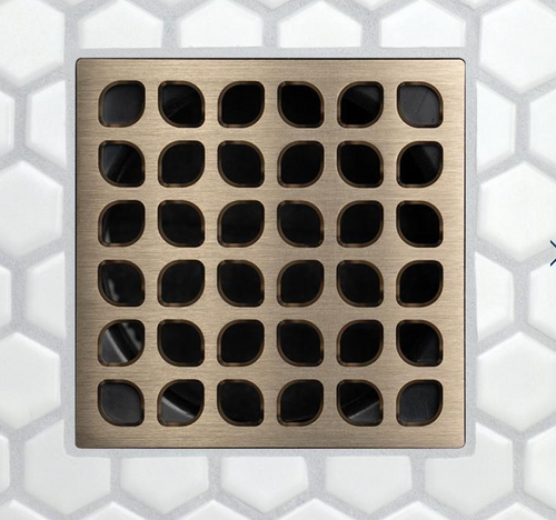 MODERN RETRO BRUSHED GOLD GRATE MR-BG