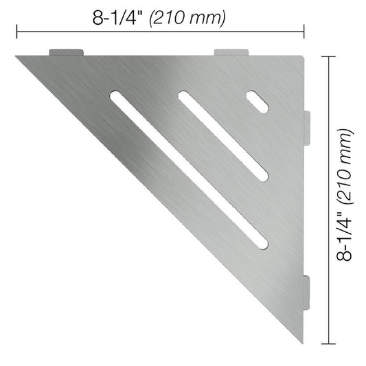 stainless steel shelf wave SES1 D10 EB