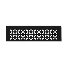SHELF-N (Floral-Matte Black)