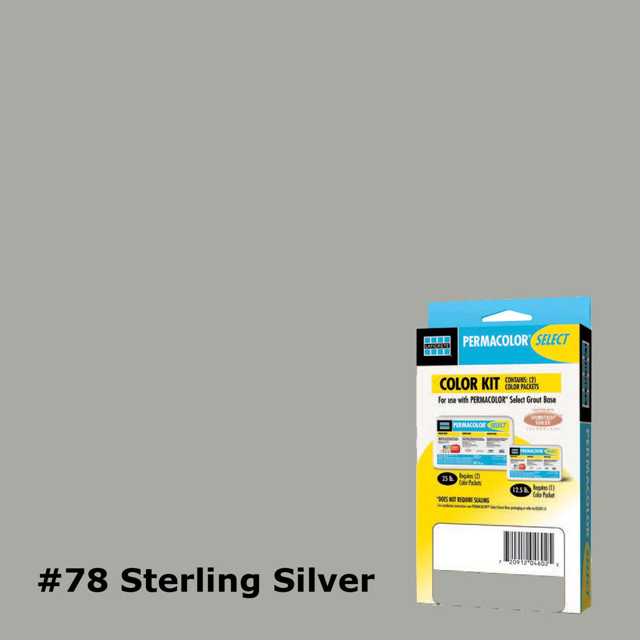 STERLING SILVER Color Kit (1 packet)