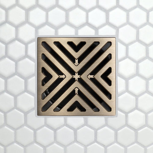 X FACTOR BRUSHED GOLD GRATE XF-BG