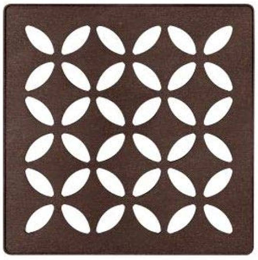 Bronze Grate- Floral