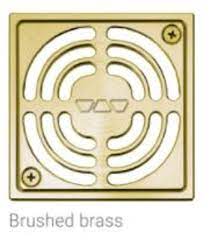 Brushed Brass Grate (Contour)