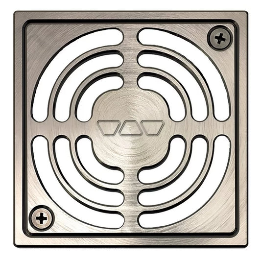 Brushed Nickel Grate (Contour)